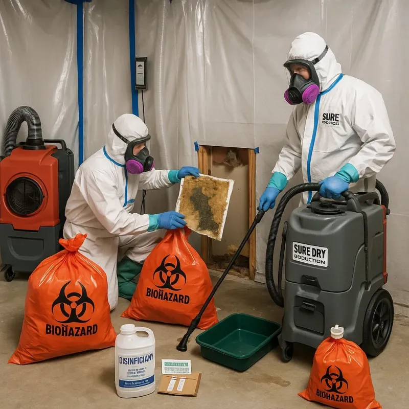 Contaminated Water Handling Protocols process in Pinson, AL