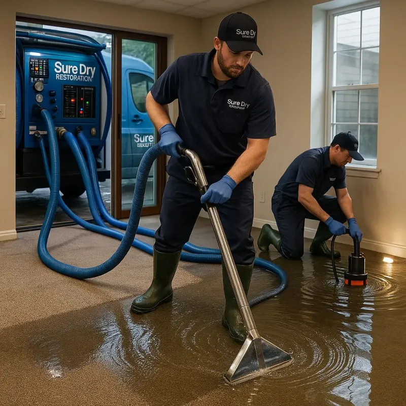 Water Extraction and Removal process in Pinson, AL